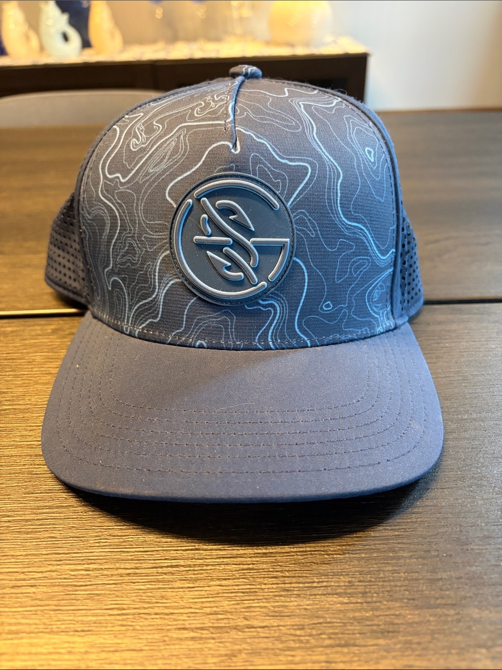 Googan Squad Midnight Topo Klutch Perforated Snapback Hat EUC